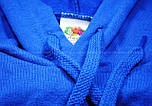 Худі чоловіча синя кофта з капюшоном легка Lightweight hooded sweat Fruit of the Loom,XL, фото 3