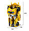 Іграшка трансформер Бамблбі, Роботи під прикриттям, з трансформацією 1-крок 12см, фото 3