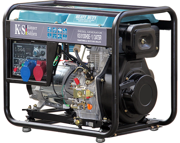 Дизельні генератори KONNER&SOHNEN KS 8100HDE-1/3 ATSR, фото 2