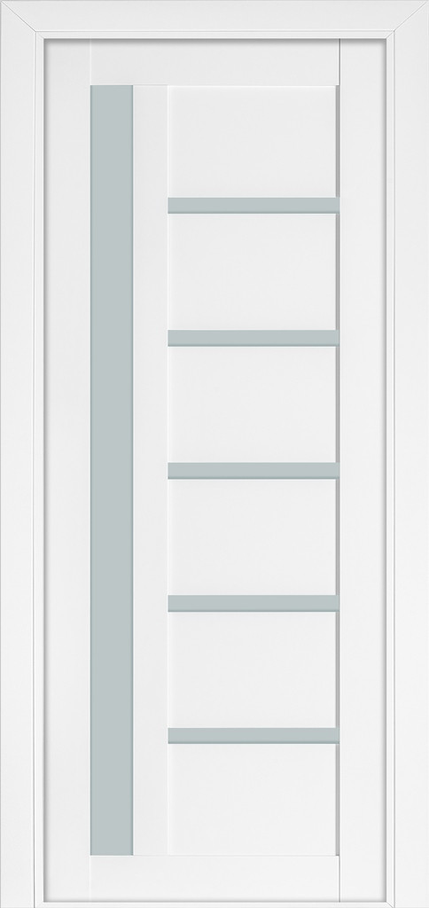 Двері внутрішні Модель 108 білий матовий