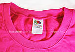 Світшот жіночий малиновий светр легкий Lightweight raglan Fruit Of The Loom,S, фото 3