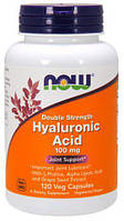 Hyaluronic Acid 100 mg NOW, 120 капсул