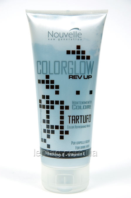 Nouvelle Маска для підтримки кольору Tartufo - Темний шоколад Color Glow Rev Up, 200 мл