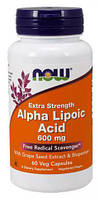 Alpha Lipoic Acid 600 mg NOW, 60 капсул