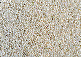 Декоративні перлини — Werner — Білі Ø1 — 200 г