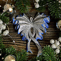 Новорічна прикраса Бант великий мікс 0345, фото 3