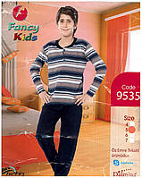 Пижама для мальчика 4-7 лет "Fancy kids", Турция