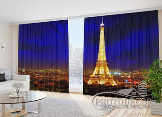 Фото штори з Містами 2,7 м*4,0 м (карниз 4м)