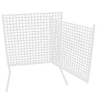 Розбірна торгова сітка стійка 1800/100 мм на ніжках (від виробника оптом та в роздріб)