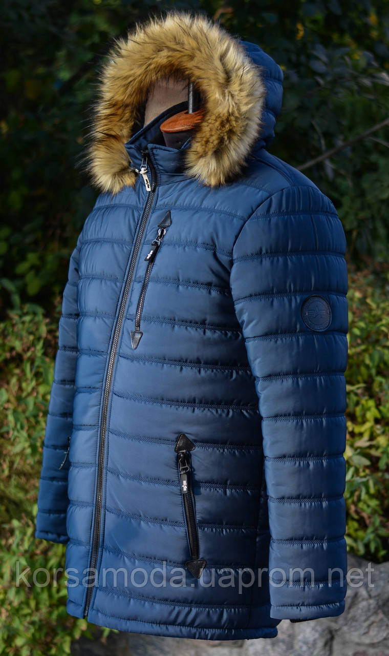 Зимняя ,куртка-парка на меху со съемным капюшоном и опушкой."Winter Frozen -28" - фото 2 - id-p1296116615