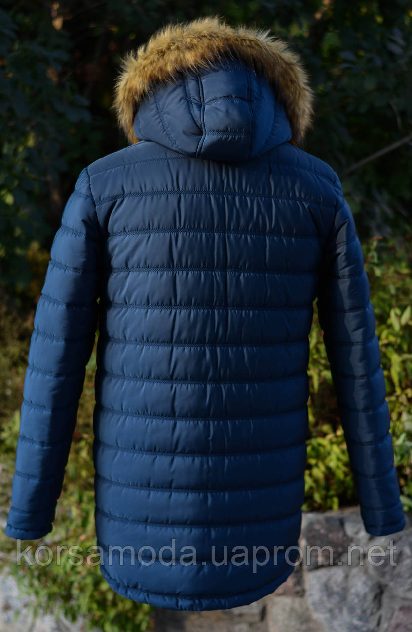 Зимняя ,куртка-парка на меху со съемным капюшоном и опушкой."Winter Frozen -28" - фото 3 - id-p1296116615