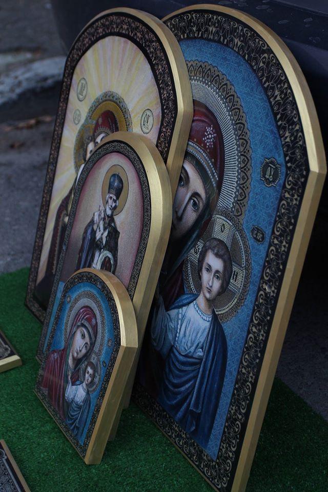 Різні розміри ікон на камені, фото 1