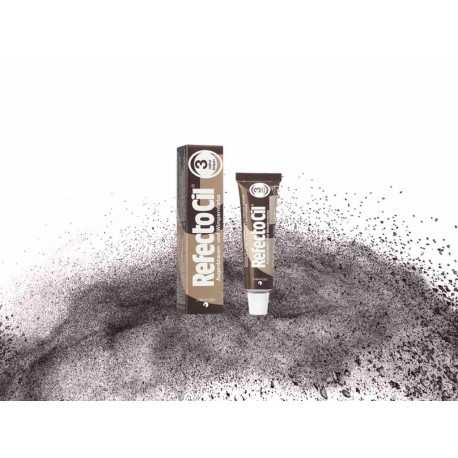 Фарба для брів і вій RefectoCil No3, natural brown (натурально-коричнева), фото 1