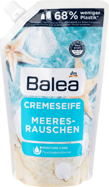 

Жидкое мыло с минералами Мертвого моря Balea Meeres Rauschen 500 мл (запаска)