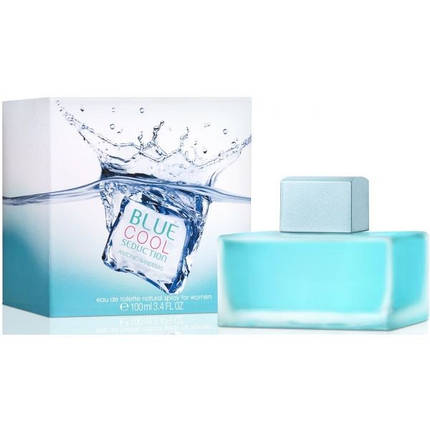 Antonio Banderas Blue Cool Seduction for Women туалетна вода 100 ml. (Блу Кул Седакшн Фо Вумен), фото 2