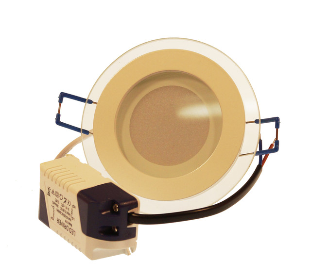 LED світильник Downlight 6W 4000K (скло) LED світильник Downlight 6W 4000K (скло)