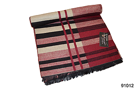 Червоний чоловічий кашеміровий шарф на осінь