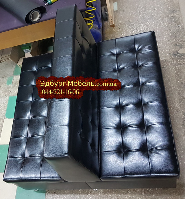 Двойной диван для кафе Двойной диван для кафе