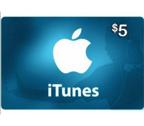 ITunes Gift Card 5$ (USA), фото 2