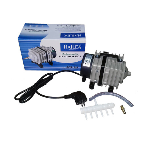 Hailea ACO 318 компрессор, аэратор для пруда, септика, водоема - фото 2 - id-p587944697