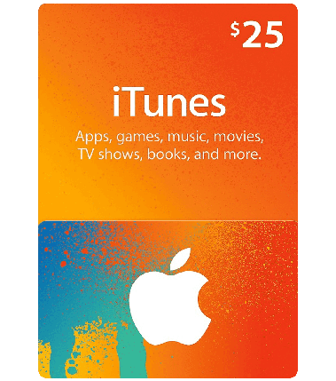 ITunes Gift Card 25$ (USA), фото 2