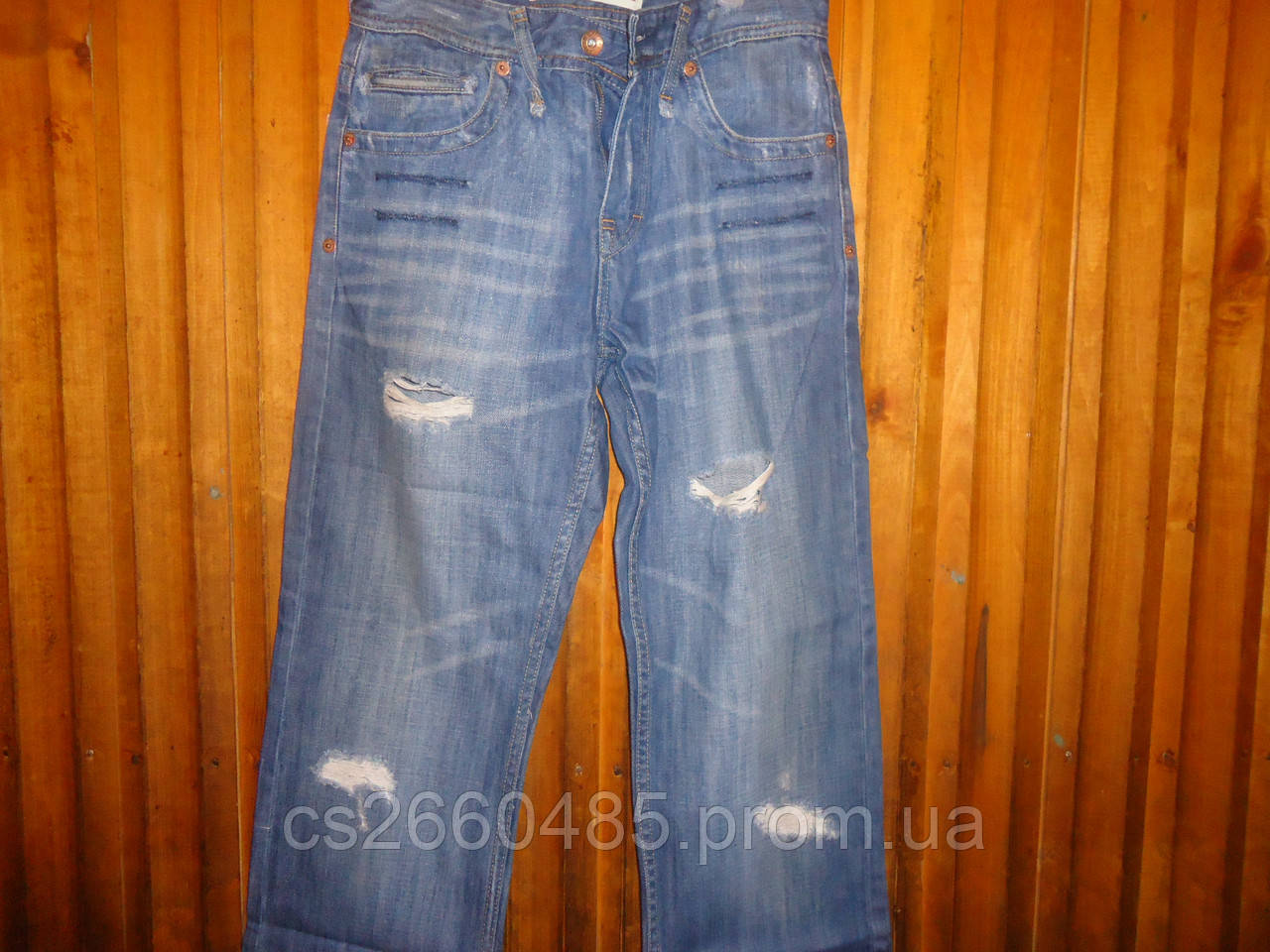 Чоловічі джинси (рванка ) w 30 L34