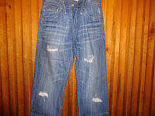 Чоловічі джинси (рванка ) w 28 L34