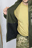 Куртка флісова олива, фото 7