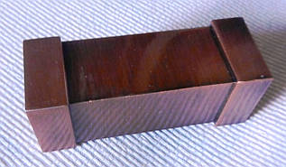 Занотті 20х20 мм, мідь антична