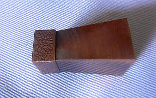 Трон 20х20 мм, мідь антична