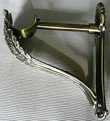 Кронштейн одинарний д. 35 мм, антик