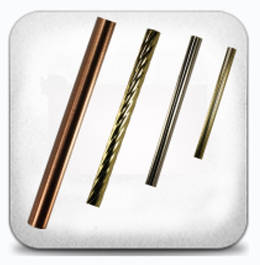 Труби для карнизів 28 мм