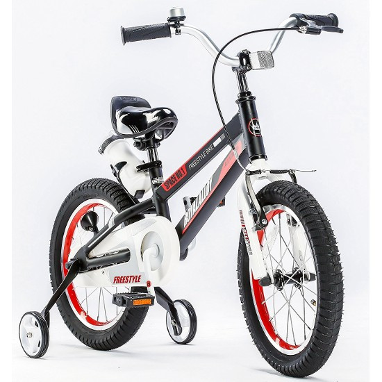 Дитячий велосипед Royal Baby 18 Space No.1 Alloy BMX чорний