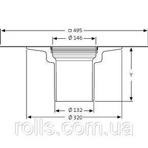 SitaTrendy надставной элемент h355мм с ASA-PVC-P мембраной Tectofin R - фото 2 - id-p589628022