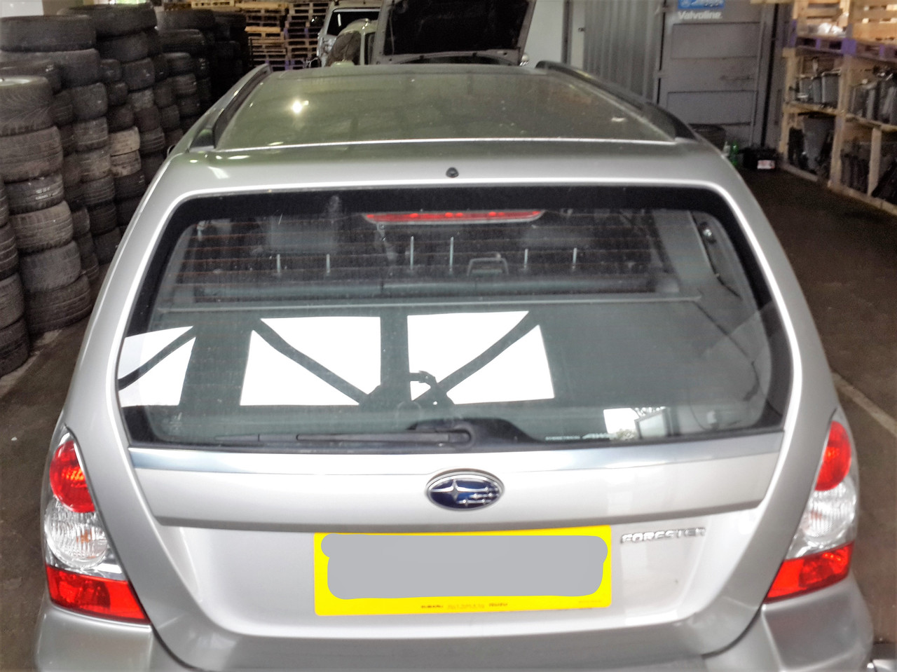 Двері задні Subaru Forester S11, 2006, ляда + скло 60809SA0709P