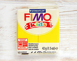 Фімо Кидс полімерна глина Fimo Kids 1, жовтий. Німеччина.