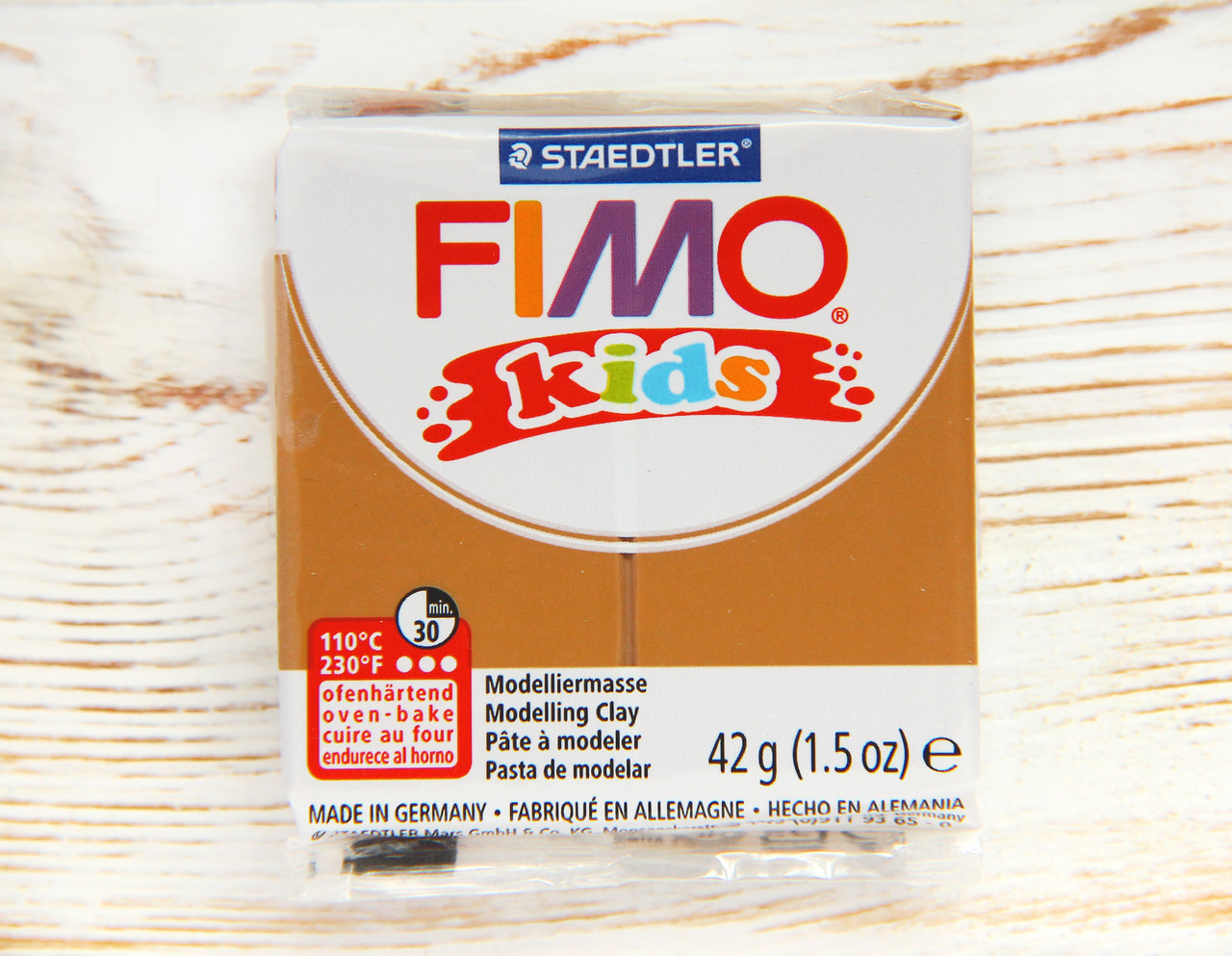 Фімо Кидс полімерна глина Fimo Kids 071, карамельний. Німеччина.
