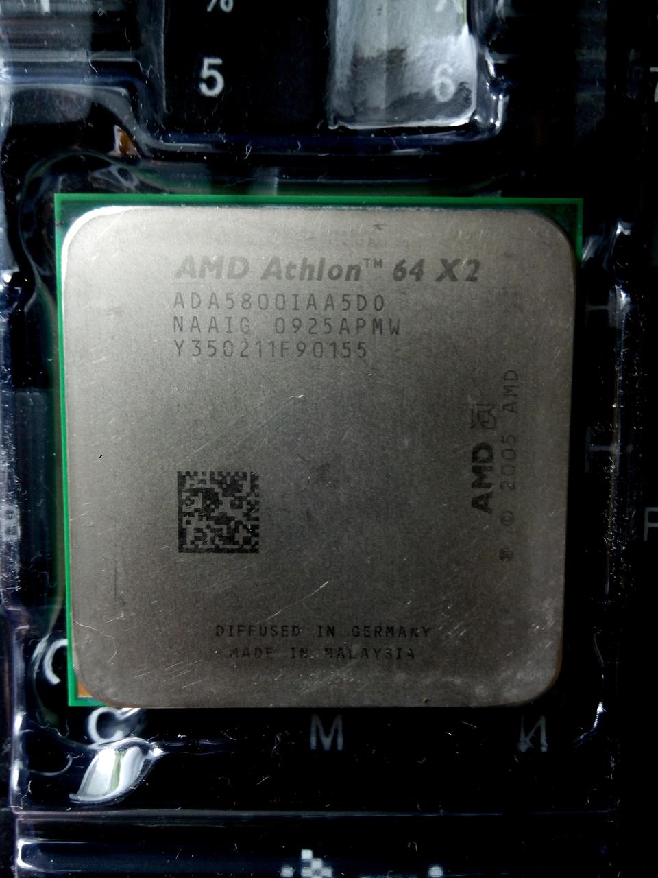 Процессор (б\у) AMD Athlon 64 X2 5800+, 3,0ГГц, Tray (ADA5800IAA5DO ...