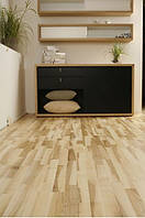 Паркетная доска Baltic Wood Ясень Mocca Ancient White (Cream & Clear) 3R 3-пол., браш, лак мат