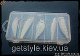 Набір принад Luminous, що світяться, Minnow 5 шт., фото 6
