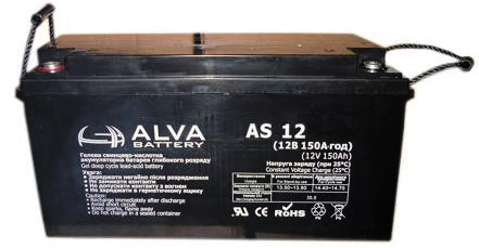 Акумулятор AGM - 150 Ач 12В - ALVA AD12-150, фото 1