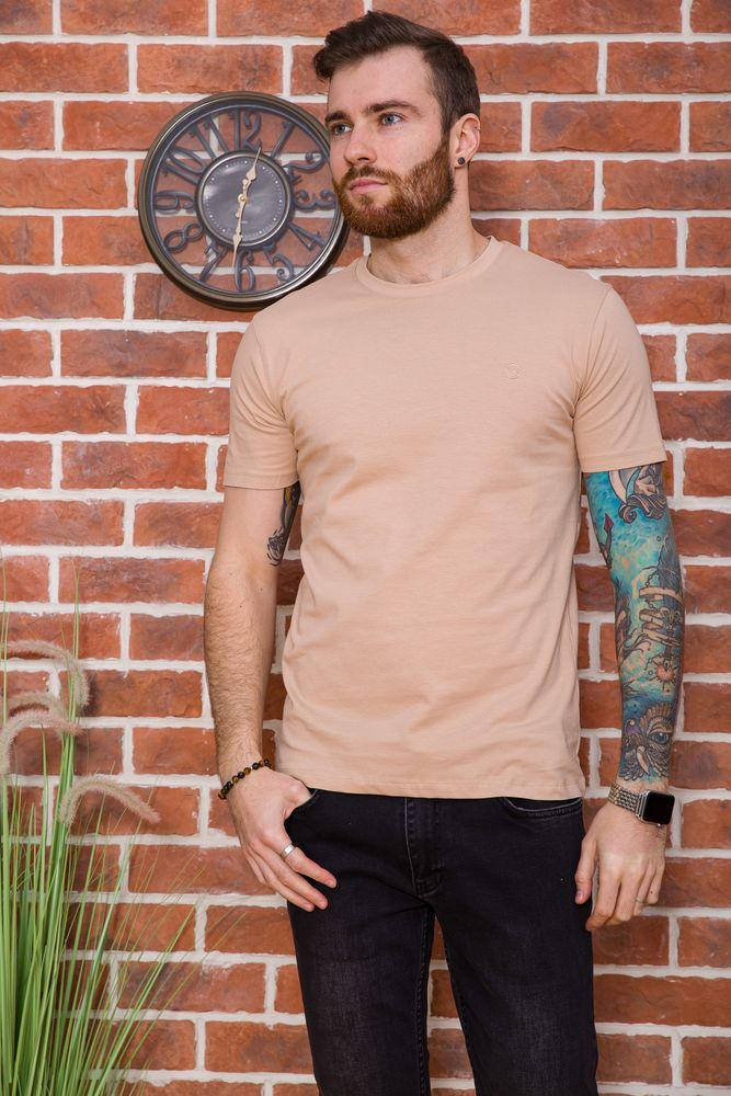 

Футболка мужская 194R2101 цвет Светло-бежевый