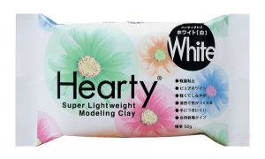 

Пластика самозатвердевающая Hearty Белая 50г, Белый