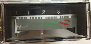 Манометр водяний прямокутний Daewoo Gasboiler 1-4Bar (ICH/KFC/MSC)