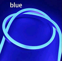 Светодиодная лента 12В "Dream light" гибкий неон IP68 синяя