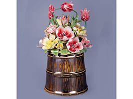 Статуетка Lefard Кошик з квітами 18 см 461-225