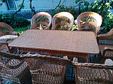 8 кресел "Капля" + стол 2х1 м., фото 7