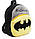 Рюкзачок для садка. М'який рюкзак плюшевий для малюків Бетмен, Batman. Дитячий рюкзак для хлопчика 1-5 років, фото 3