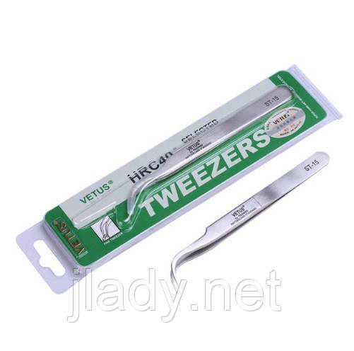 Пінцет для вій Vetus ST-15