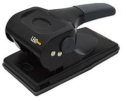 Діркопробивач 65 листів банківський з лінійкою і фіксатором L1414 ТМ LEO 240084 Leo